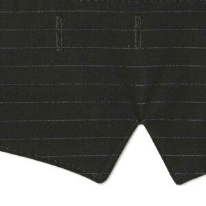 CUSTOM equestrian Shadbelly POINTS "WALL STREET" black & gray sz S, M, L, XL